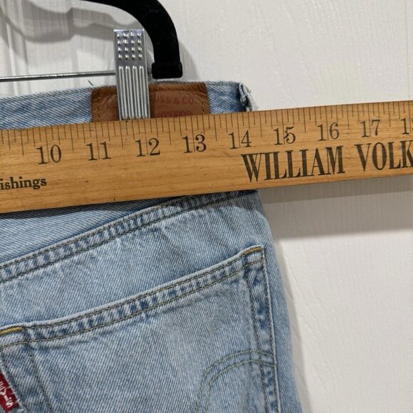 Women’s Levi’s Denim Jeans 28x28 Distressed Pants Big E - Picture 6 of 10